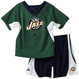 NBA Toddler Utah Jazz Raglan Crew & Short Set - R24Ezyja (Multi, 3T)