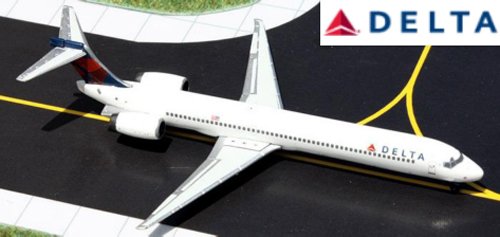 Gemini Jets Delta MD-90 Diecast Aircraft (1:400 Scale)