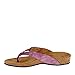 Vionic Isabeal Womens Toe-post Orthotic Sandal Purple Patent Snake - 9
