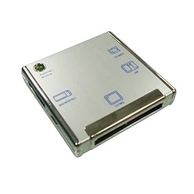 TeckNet VC-340 USB2.0 All in 1 Multi Slot Card Reader (Silver)