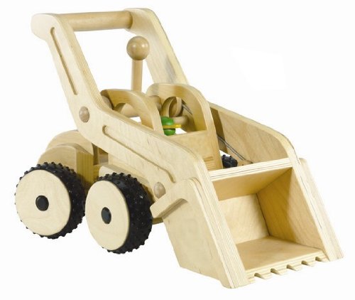 Childrens Toyshop  Toys : Wooden Bulldozer