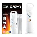 Mini 450W Oil Filled 5 Fin Electric Radiator - Caravan Motorhome Home Office