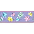 Bedtime Butterfly Wall Border