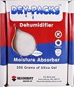 Dry-Packs Reuseable Portable Dehumidifier - 200 Gram Silica Gel - Protects 15 CU FT!