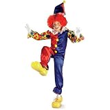 Bubbles the Clown Child Costume Child (Small (4-6))