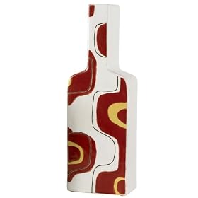 Bella Vase, LAVA LAMP TALL, RED by Home Decorators Collection