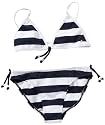 Tommy Hilfiger M&auml;dchen Bikini, gestreift EX57104662/ BI COLOR STRIPE BIKINI