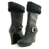 DEREON by BEYONCE Party Boots Shoes Black Womens