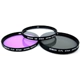 Zeikos ZE-FLK67 67mm Multi-Coated 3 Piece Filter Kit (UV-CPL-FLD)