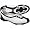 White/Black Patent