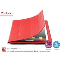 Yoobao iSmart Leder Case f�r Ipad 2 - rot