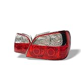 02-03 Subaru Impreza Euro Taillights - Red (Jaguar Type) 