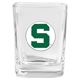 NCAA Michigan State Spartans Square Shot