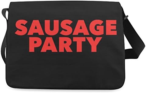 Seallm Unisex Sausage Party Comedy Film Messenger Bags Shoulder Bags Cross Body