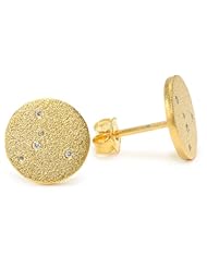 Ella Poe "Constellations" 14k Gold Vermeil Cancer Stud Earrings