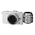 OLYMPUS マイクロ一眼 PEN mini E-PM1 ツインレンズキット ホワイト E-PM1 TKIT WHT