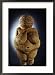 The Limestone Venus of Willendorf is Commonly Assumed to be a Fertility Symbol Photography Framed Art Poster Print by Ira Block, 22x29