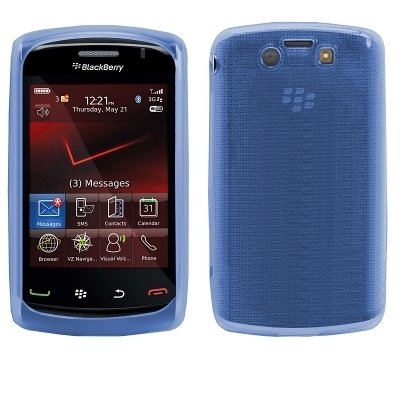 Logotrans Glossy Series Silikon H&uuml;lle f&uuml;r Blackberry Storm II 9520 blau Preisvergleich