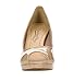 Women's Comfort Insole Mid Heel Peep Toe Pump