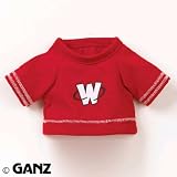 Webkinz Clothing – RED FOOTBALL JERSEY