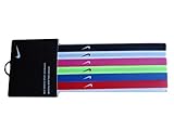 Nike Sport Bands Headband Hairband Multicolours 6 Pack Football Tennis