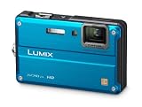 Panasonic Lumix DMC-FT2EG-A Digitalkamera (14 Megapixel 4-fach opt. Zoom, 6,8 cm Display, Bildstabilisator, 10m wasserdicht) blau