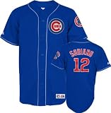 Alfonso Soriano Chicago Cubs Blue #12 Youth Player Jersey