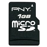 PNY P-SDU1GB-FS 1GB MicroSD Flash Memory Card by PNY