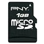 PNY P-SDU1GB-FS 1GB MicroSD Flash Memory Card