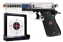 SoftAir Colt Delta Elite Spring Powered Airsoft Pistol with Target (Clear)