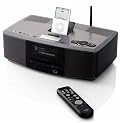 Denon S 52 Kompaktanlage (CD/WMA/MP3-Player, UKW-/MW-Tuner, iPod-Docking Station, Klinkenbuchse, <acronym title=