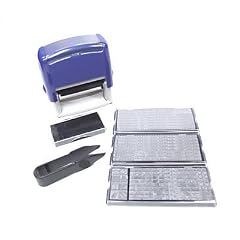 Profi-Selbstsetz-Stempel f�r bis zu 5 Textzeilen selber setzen selbstsetzen selbstmachen
