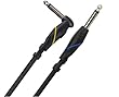 Monster Standard 100 Instrument Cable 12 Ft. - Angled to Straight 1/4 Plugs (S100-I-12A)
