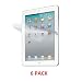 Invero � 6 PACK Screen Protector Pack for Apple Ipad 2, 3 (2nd & 3rd Generation Wi-Fi & 3G, 4G) 9.7 inch Includes Micro Fibre Cleaning Cloth