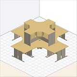 Bush Furniture ADV029 Series A: Advantage Office Setup XXIX