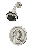 Symmons S-4701-STN-TRM Allura Shower Trim with Integral Stops, Satin Nickel [並行輸入品]