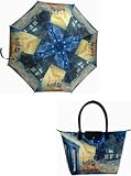 Van Gogh Cafe Terrace Matching Umbrella & Handbag Set