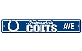 Indianapolis Colts Street Sign Garage Home Office - "Colts Ave"