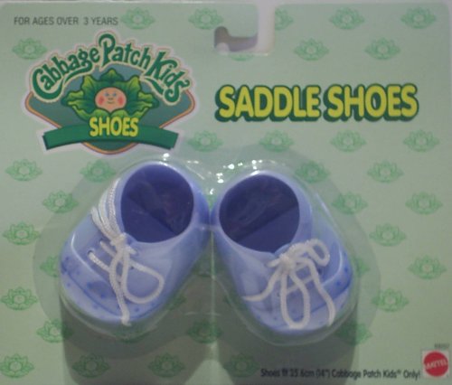 Cabbage Patch Kids Doll Shoes - CPK Dolls Saddle Shoes