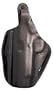 BLACKHAWK! 3-Slot Pancake Leather Black Concealment Holster, (Size 00 ), Left Hand