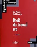 acheter livre occasion Droit du travail 2013