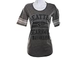 NFL Women’s Seattle Seahawks Vintage Triblend Short Sleeve Crew Neck Tee