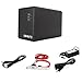 Cavalry 2 Bay eSATA + USB 2.0 RAID External Enclosure, RAID 0, RAID 1 EN-CADA2B-ZB01 (Black)