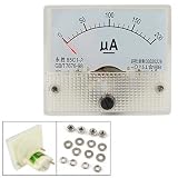 0-200ua Dc Current Analog Panel Meter Amperemeter Gauge 85c1-a