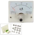 0-200ua Dc Current Analog Panel Meter Amperemeter Gauge 85c1-a