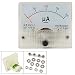 0-200ua Dc Current Analog Panel Meter Amperemeter Gauge 85c1-a