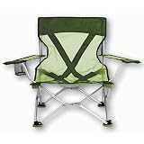 French Cut Tailgating Low Cut Mesh Chair - Lime