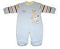 Baby Boy Sleepsuit, Dog Allergy Free Suit (Blue) (Newborn)