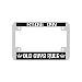 Old Guys Rule Ride On License Plate Frame