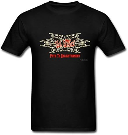 Tuf Dude Men's Jiu Jitsu Path To Enlightenment T-shirt L Black